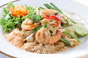 Pad Thai noodles